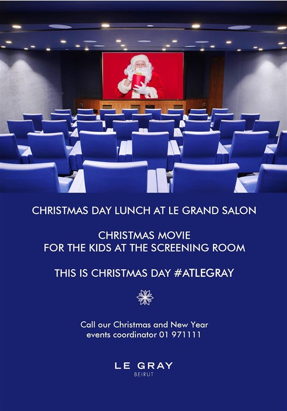 Christmas Day at Le Grand Salon